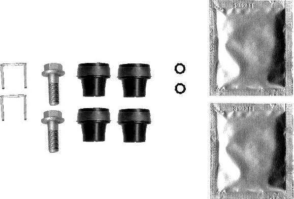 HELLA PAGID 8DZ 355 201-661 - Направляющая гильза, корпус скобы тормоза autosila-amz.com