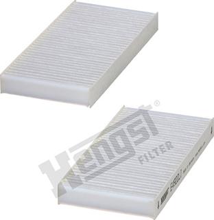 Hengst Filter E4900LI-2 - Фильтр воздуха в салоне autosila-amz.com