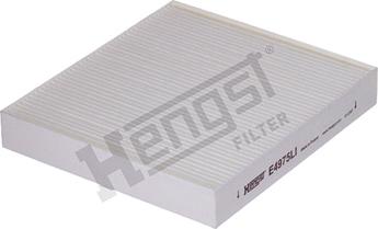 Hengst Filter E4975LI - Фильтр воздуха в салоне autosila-amz.com