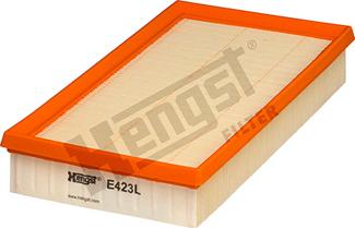 Hengst Filter E423L - Воздушный фильтр, двигатель autosila-amz.com