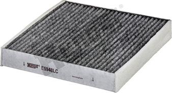 Hengst Filter E5948LC - Фильтр воздуха в салоне autosila-amz.com