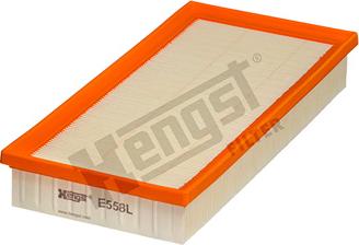 Hengst Filter E558L - Воздушный фильтр, двигатель autosila-amz.com