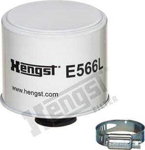 Hengst Filter E566L - Воздушный фильтр, двигатель autosila-amz.com