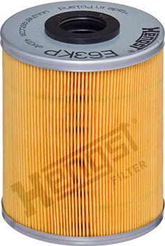 Hengst Filter E63KP D78 - фильтрующий элемент топлива!\ Renault Laguna, Citroen XM 1.9-2.8D 93> autosila-amz.com