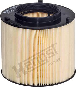 Hengst Filter E1451L - Воздушный фильтр, двигатель autosila-amz.com