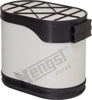 Hengst Filter E1580L - Воздушный фильтр, двигатель autosila-amz.com
