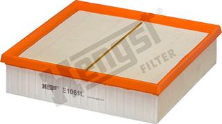 Hengst Filter E1061L - Воздушный фильтр, двигатель autosila-amz.com
