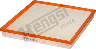Hengst Filter E1089L - Воздушный фильтр, двигатель autosila-amz.com