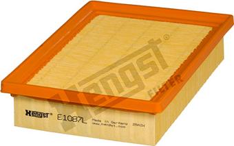 Hengst Filter E1087L - Воздушный фильтр, двигатель autosila-amz.com