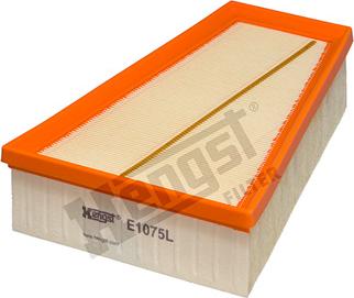 Hengst Filter E1075L - Воздушный фильтр, двигатель autosila-amz.com