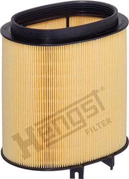 Hengst Filter E1195L - Воздушный фильтр, двигатель autosila-amz.com