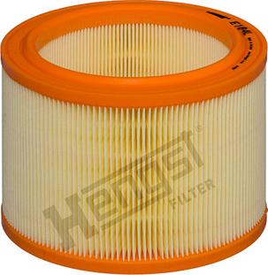 Hengst Filter E184L - Воздушный фильтр, двигатель autosila-amz.com