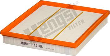 Hengst Filter E1228L - Воздушный фильтр, двигатель autosila-amz.com