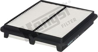 Hengst Filter E1277L - Воздушный фильтр, двигатель autosila-amz.com