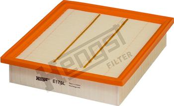 Hengst Filter E175L - Воздушный фильтр, двигатель autosila-amz.com
