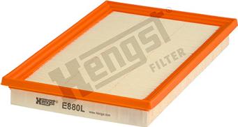 Hengst Filter E880L - Воздушный фильтр, двигатель autosila-amz.com