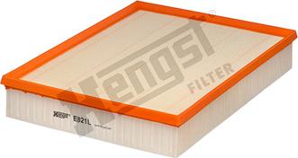 Hengst Filter E821L - Воздушный фильтр, двигатель autosila-amz.com