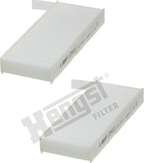 Hengst Filter E3942LI-2 - Фильтр воздуха в салоне autosila-amz.com