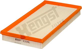 Hengst Filter E336L - Воздушный фильтр, двигатель autosila-amz.com