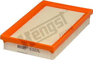 Hengst Filter E323L - Воздушный фильтр, двигатель autosila-amz.com