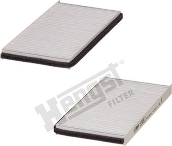 Hengst Filter E2908LI-2 - Фильтр воздуха в салоне autosila-amz.com