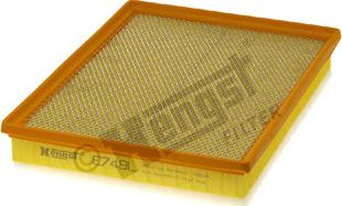 Hengst Filter E749L - Воздушный фильтр, двигатель autosila-amz.com