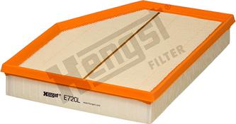 Hengst Filter E720L - Воздушный фильтр, двигатель autosila-amz.com