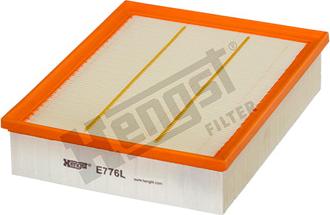 Hengst Filter E776L - Воздушный фильтр, двигатель autosila-amz.com