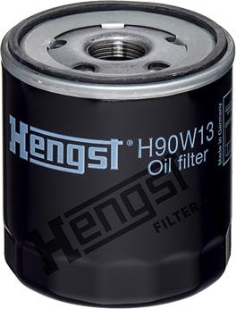 Hengst Filter H90W13 - фильтр масл. ! M20x1.5 D76 H89 \ Citroen/DAF/Fiat/Hyundai/Peugeot/Suzuki/Rover/Honda/ autosila-amz.com