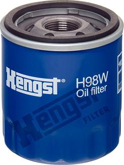 Hengst Filter H98W - Масляный фильтр autosila-amz.com