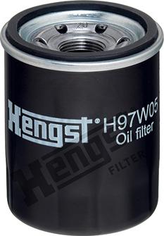 Hengst Filter H97W05 - Масляный фильтр Hengst H97W05 (W610/3) Honda Accord, Civic, Mazda 626, Mitsubishi Galant, HAVAL autosila-amz.com