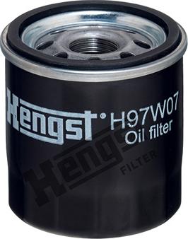 Hengst Filter H97W07 - Фильтр масляный Hengst H97W07 (W 68/3,OP572, C-106) Toyota Avensis,Camry,Carina E,Corolla, RAV-4 autosila-amz.com
