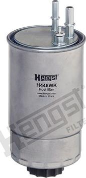Hengst Filter H446WK - Топливный фильтр autosila-amz.com