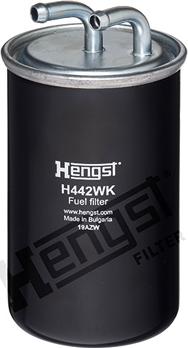 Hengst Filter H442WK - Топливный фильтр autosila-amz.com
