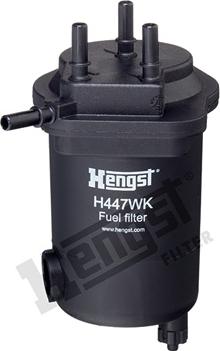 Hengst Filter H447WK - Топливный фильтр autosila-amz.com