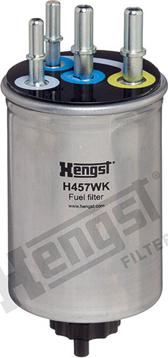 Hengst Filter H457WK - Топливный фильтр autosila-amz.com