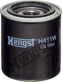 Hengst Filter H411W - Масляный фильтр autosila-amz.com