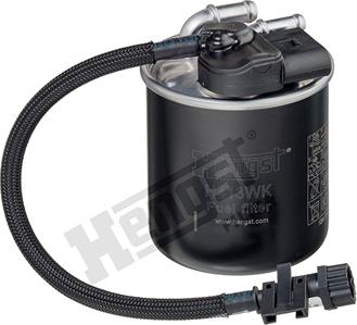 Hengst Filter H413WK - Топливный фильтр autosila-amz.com
