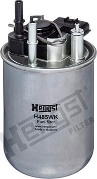 Hengst Filter H485WK - Топливный фильтр autosila-amz.com