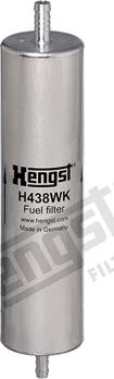 Hengst Filter H438WK - Топливный фильтр autosila-amz.com