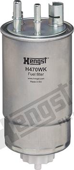 Hengst Filter H470WK - Топливный фильтр autosila-amz.com