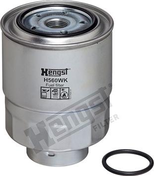 Hengst Filter H560WK - Топливный фильтр autosila-amz.com