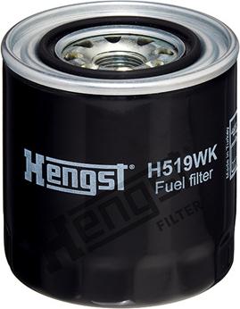 Hengst Filter H519WK - Топливный фильтр autosila-amz.com