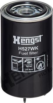 Hengst Filter H527WK D630 - Топливный фильтр autosila-amz.com