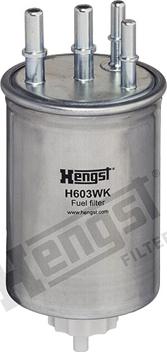 Hengst Filter H603WK - Топливный фильтр autosila-amz.com