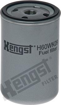 Hengst Filter H60WK09 - Топливный фильтр autosila-amz.com