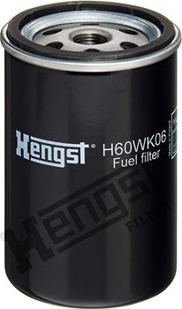 Hengst Filter H60WK06 - фильтр топливный! H119 d76.0 M16x1.5\SCANIA 2/3,VOLVO F/FH/FL,RVI Kerax/Magnum,MAN autosila-amz.com