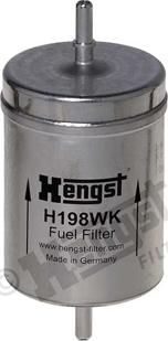 Hengst Filter H198WK - Топливный фильтр autosila-amz.com
