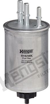 Hengst Filter H192WK - Топливный фильтр autosila-amz.com