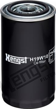 Hengst Filter H19W10 - Фильтр масляный для Ивеко Еврокарго, Даф LF 45/55 и КАМАЗ-65115,-4308 дв. CUMMINS ISBe 185,210,300 autosila-amz.com